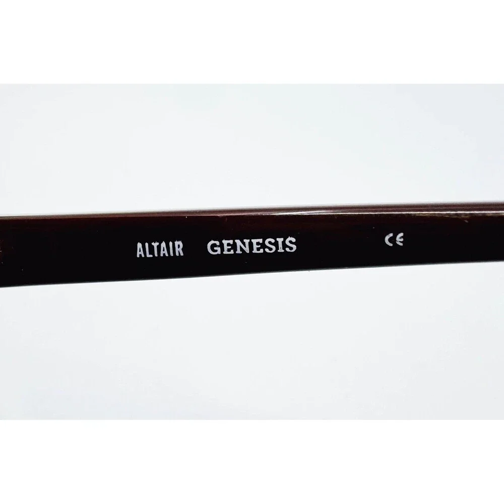 Altair Genesis Eyeglass Frames Womens Brown Semi-Rimless G5038 52-17-135